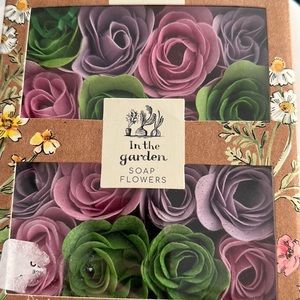 In the Garden Soap Flowers multi colors Vegan Friendly